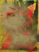 Robert Rush, Organismasm, 2012, oil & pigment on canvas, 120 x 90 cm