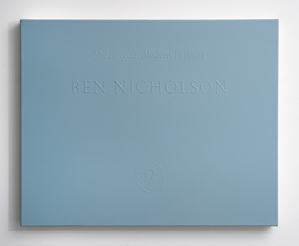 Simon Morley, 'Ben Nicholson, Penguin Modern Painters (1948)’, 2023, Acrylic on canvas, 53 x 66 x 4 cm