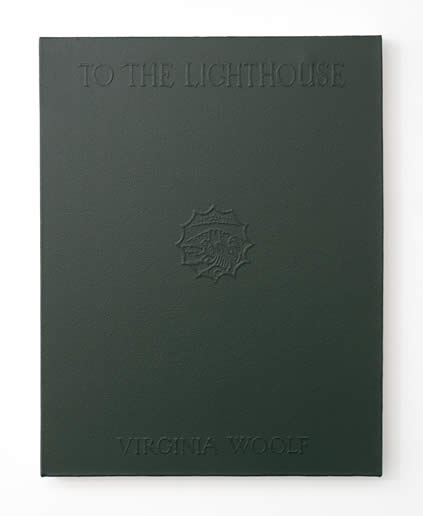 Simon Morley, 'Virginia Woolf, To the Lighthouse (1927)', 2023, acrylic on canvas, 42 x 53 x 4 cm